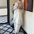 Off white satin rayon kurta farshi pajama set with cutwork dupatta