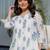 Women Floral Printed Panelled Pure Cotton Kurta with Trousers
