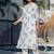 Women Floral Printed Panelled Pure Cotton Kurta with Trousers