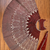 maroon taffeta silk embroidered wedding lehenga choli