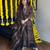Rich black shade detailed with intricate traditional prints and motifs Kurta and pant and dupatta 
