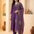 Women Ethnic Motifs Embroidered Regular Kurta with Trousers & With Dupatta