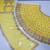 yellow georgette lehenga choli with embroidery and fancy dupatta