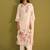 Women Floral Embroidered Regular Thread Work Kurta with Trousers & With Dupatta