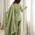 Women's Gorgeous Embroidery Roman Silk Fabric Straight Kurta Shalwar and Dupatta Set
