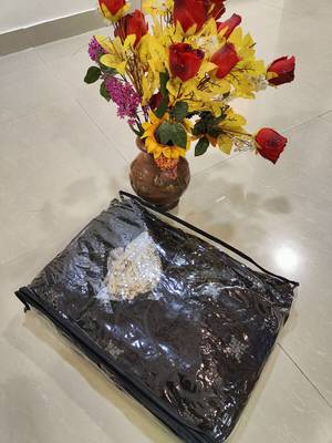 black georgette lehenga choli with embroidered bollywood designer look 6