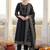 Women Ethnic Motifs Embroidered Panelled Thread Work Pure Cotton Kurta with Trousers & With Dupatta