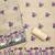 Cream muga cotton jamdani pichwai dress material with dupatta