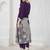 Geometric Printed V-Neck A-Line Kurta & Palazzos
