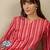 Women Solid V-Neck Regular Kurta with Trousers