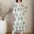 Floral Printed V Neck A Line Pleated Pure Cotton Kurta With Trousers