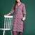 Paisley Printed Pure Cotton Kurta with Trousers