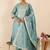 Women Ethnic Motifs Regular Kurta with Trousers & With Dupatta