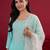 Women Ethnic Motifs Embroidered Regular Mirror Work Kurta with Trousers & With Dupatta