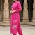 Women Floral Embroidered Regular Thread Work Pure Cotton Kurta with Trousers