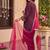 Women Ethnic Motifs Printed Regular Liva Kurta with Trousers & With Dupatta