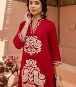 Women Ethnic Motifs Printed Regular Kurta with Palazzos