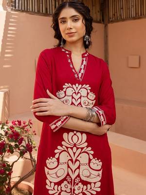 Women Ethnic Motifs Printed Regular Kurta with Palazzos 3