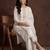 Women Ethnic Motifs Embroidered Regular Sequinned Kurta with Trousers & With Dupatta