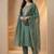 Women Ethnic Motifs Embroidered Regular Kurta with Trousers & With Dupatta