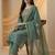 Women Ethnic Motifs Embroidered Regular Kurta with Trousers & With Dupatta