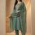 Women Ethnic Motifs Embroidered Regular Kurta with Trousers & With Dupatta