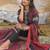Women Ethnic Motifs Printed Regular Pure Cotton Kurta with Trousers & With Dupatta