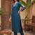 Women Ethnic Motifs Embroidered Regular Kurta with Trousers & With Dupatta