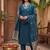 Women Ethnic Motifs Embroidered Regular Kurta with Trousers & With Dupatta