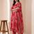 Women Floral Printed Regular Chanderi Silk Kurta with Trousers & With Dupatta