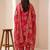 Women Floral Printed Regular Chanderi Silk Kurta with Trousers & With Dupatta