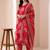 Women Floral Printed Regular Chanderi Silk Kurta with Trousers & With Dupatta