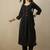 Women Ethnic Motifs Embroidered Pleated Thread Work Pure Cotton Kurta with Trousers