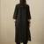 Women Ethnic Motifs Embroidered Pleated Thread Work Pure Cotton Kurta with Trousers