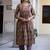 Women Floral Printed Empire Pure Cotton Kurta with Trousers & With Dupatta