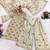 Ivory chiffon satin embroidered kurta palazzo set with dupatta