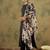 Round Neck Straight Kurta With Trousers & Dupatta
