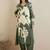Women Floral Printed Regular Sequinned Kurta with Salwar