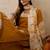 Women Floral Embroidered Regular Beads and Stones Kurta with Trousers & With Dupatta
