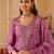Women Ethnic Motifs Embroidered Panelled Beads and Stones Kurta with Trousers & With Dupatta
