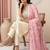 Embroidery Silk Fabric Straight Kurta Pant and Dupatta Set