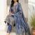 Women Ethnic Motifs Regular Liva Kurta with Trousers & With Dupatta