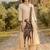 Women Animal Printed Regular Kurta with Trousers