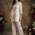 Women Floral Embroidered Regular Thread Work Pure Cotton Kurta with Palazzos