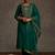 Women Ethnic Motifs Embroidered Regular Liva Kurta with Trousers & With Dupatta