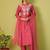 Women Floral Embroidered Kurta with Trousers & Dupatta