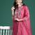 Ethnic Motifs Embroidered Thread Work Kurta with Trousers & With Dupatta