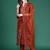 Women Ethnic Motifs Embroidered Regular Sequinned Kurta with Trousers & With Dupatta