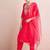 Women Embroidered Regular Sequinned Kurta with Trousers & With Dupatta