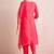 Women Embroidered Regular Sequinned Kurta with Trousers & With Dupatta